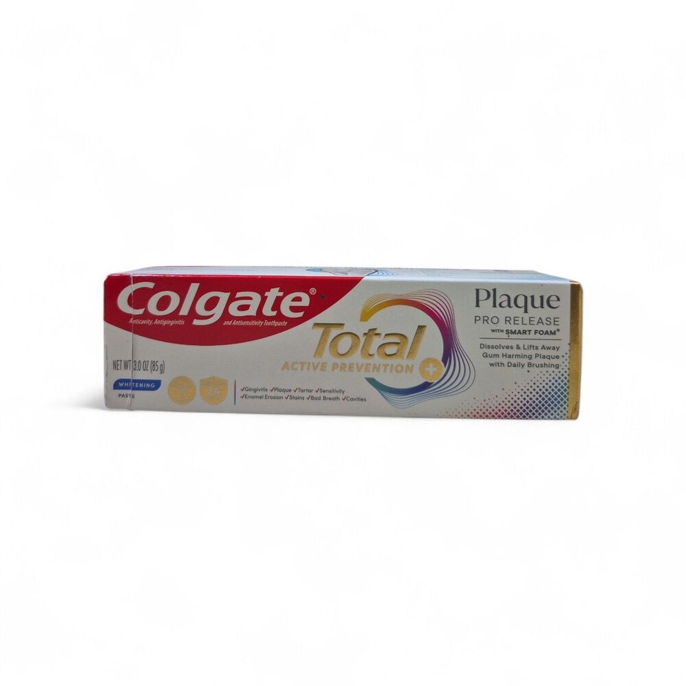 Colgate Total Plaque Pro Release Whitening Toothpaste Whitening Anticavity